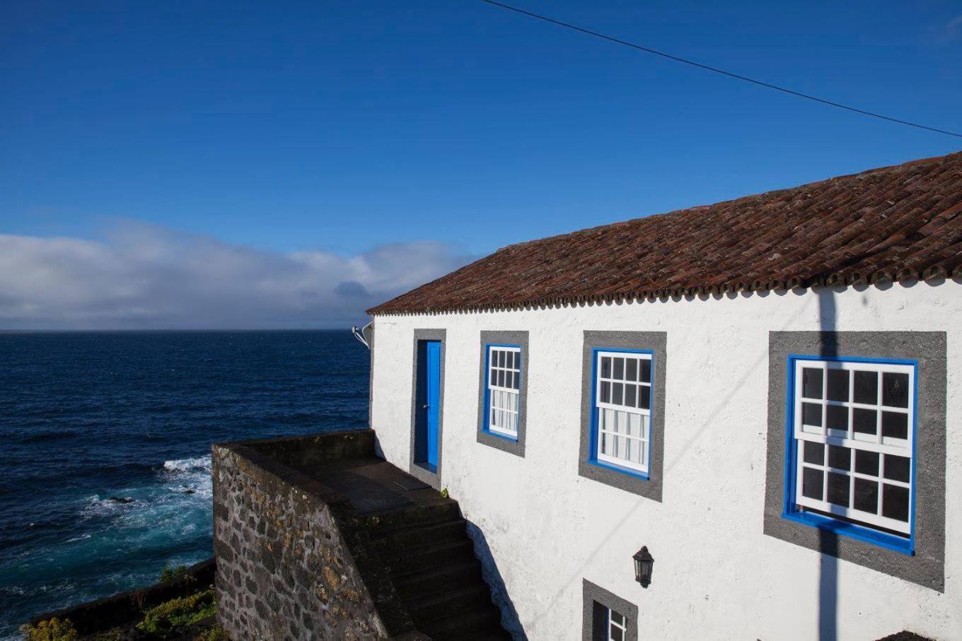 Casa Azul Pension Lajes do Pico Buitenkant foto